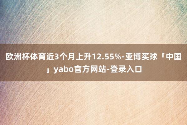 欧洲杯体育近3个月上升12.55%-亚博买球「中国」yabo官方网站-登录入口